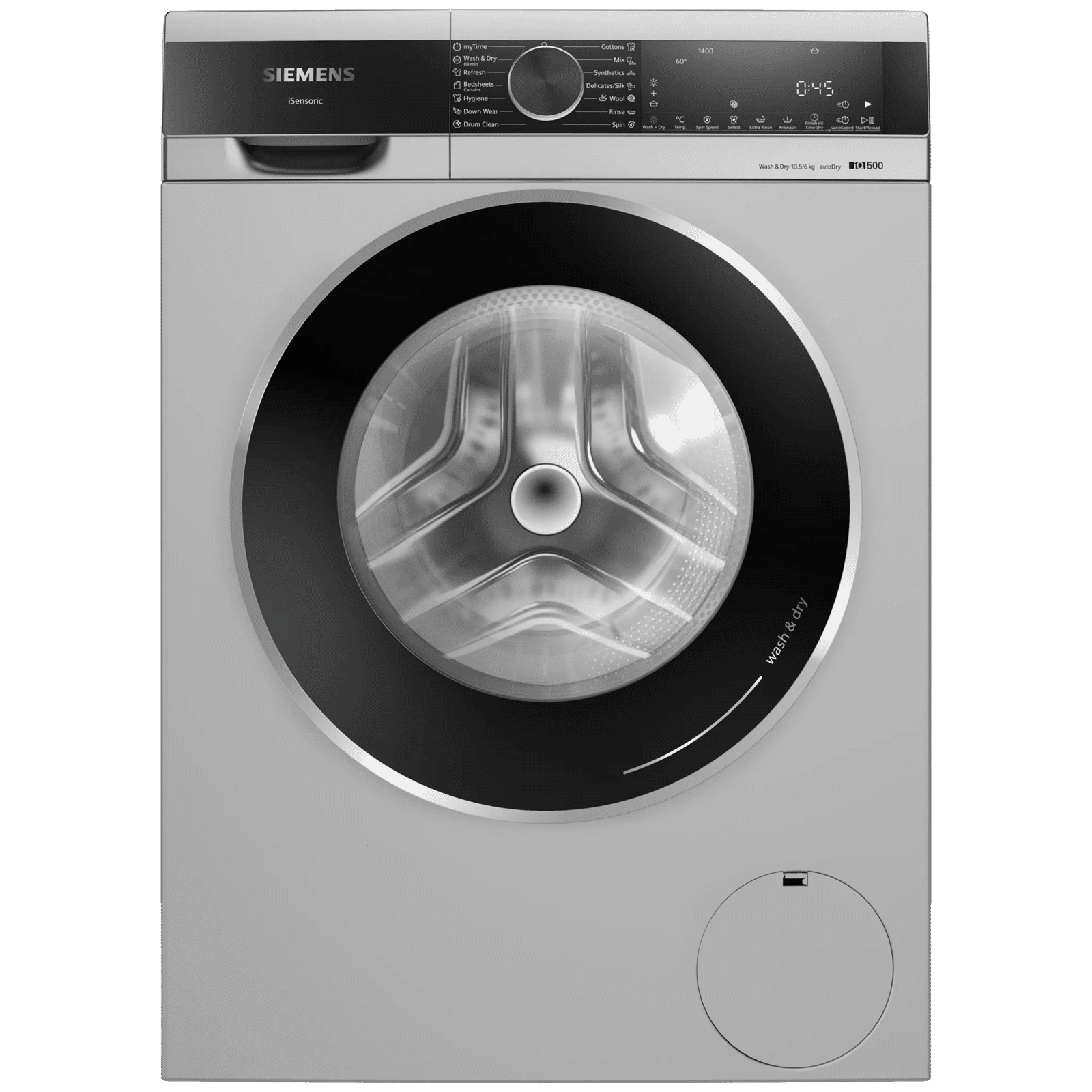 Buy SIEMENS iQ500 10.5 kg/6 kg Fully Automatic Front Load Washer Dryer Combo (Multiple Water